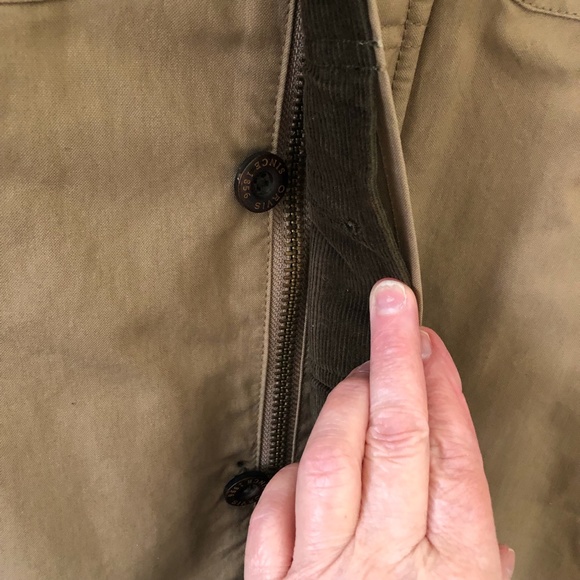 Lightly Used Orvis Heritage Lined Zip & Button Field Coat - Picture 7 of 16